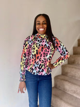 Load image into Gallery viewer, Teagan Animal Print Tops