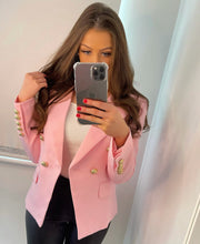 Load image into Gallery viewer, Gee's Candy Floss Pink Blazer (Pre Order)