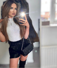 Load image into Gallery viewer, Sophie Faux Leather Shorts
