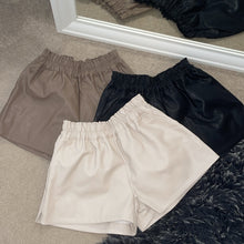 Load image into Gallery viewer, Sophie Faux Leather Shorts
