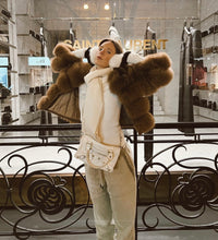 Load image into Gallery viewer, Nelly Fox Fur Coats (Pre Order)