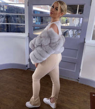 Load image into Gallery viewer, Nelly Fox Fur Coats (Pre Order)