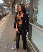 Load image into Gallery viewer, Gee's Black Blazer (Pre Order)