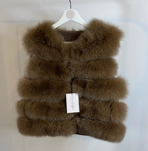 Load image into Gallery viewer, Darla Fox Fur Gilets (Pre Order)