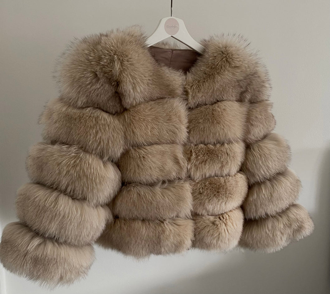 Nelly fluffy fur on sale jacket